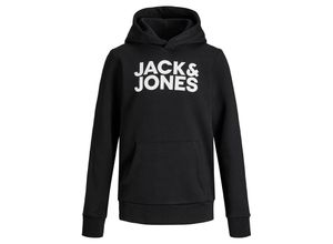 5714487314820 - JACK & JONES - Kapuzen-Sweatshirt JJECORP LOGO in black Gr140