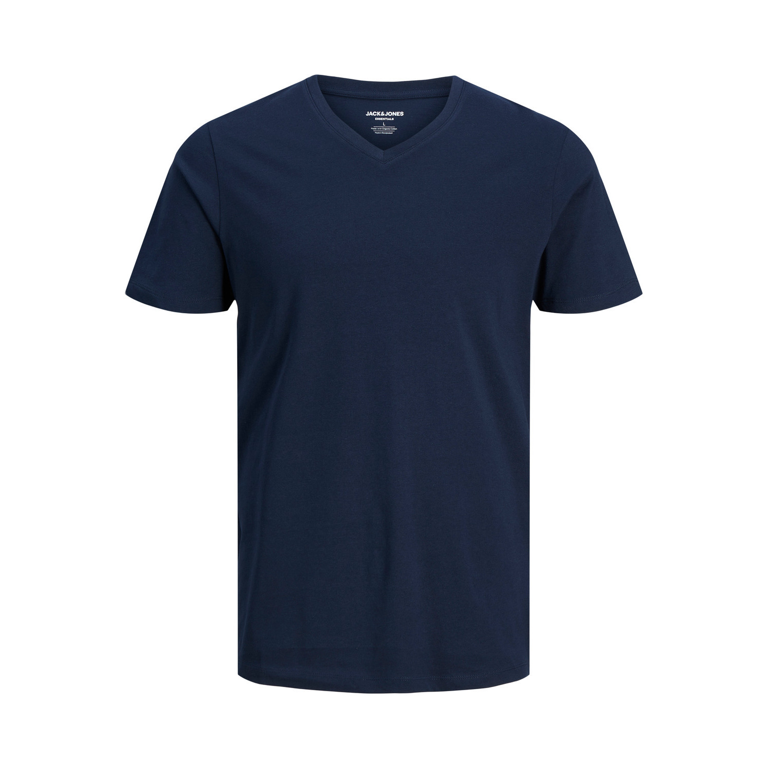 5714487634942 - T-Shirt mit V-Ausschnitt Jack & Jones Organic Basic