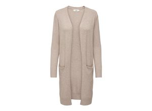 5714488114740 - JDY Cardigan Marco Beige Melange Unifarben Beige - Gr M