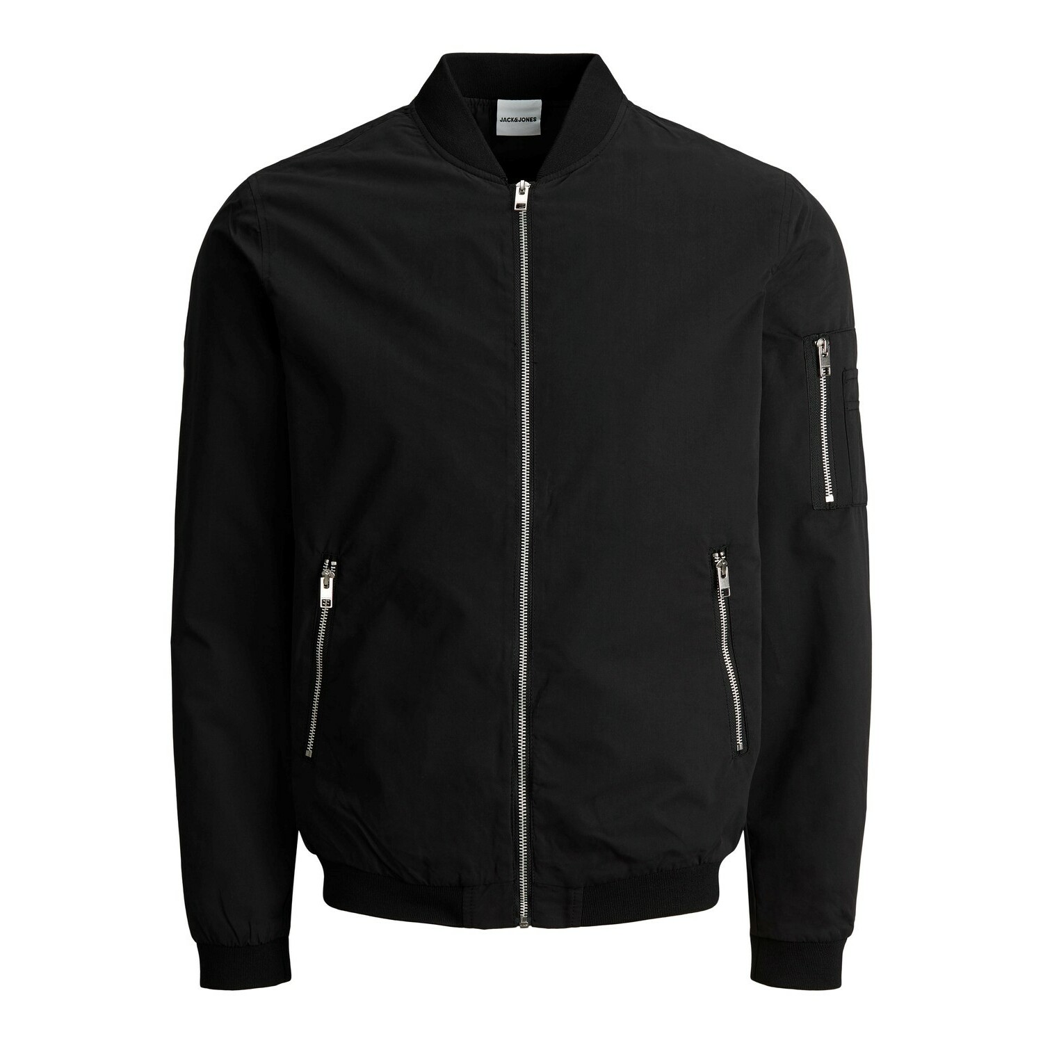 5714495338856 - Jack & Jones JJERUSH BOMBER NOOS Bomberjacke schwarz in L