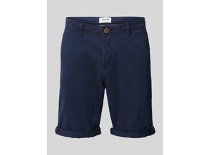 5714496684389 - Jack & Jones Intelligence - Schmal geschnittene Chino-Shorts in Marineblau