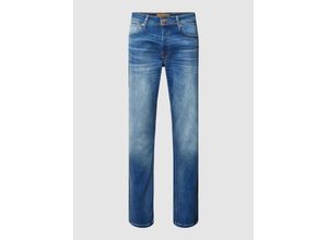 5714507351798 - JACK & JONES Tapered Fit Jeans JJIMIKE JJORIGINAL JOS 411 NOOS Blue Denim Unifarben Blau - Gr 33 x 34