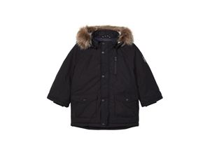 5714507885309 - - Winter-Parka NMMMIBIS mit Kunstfellbesatz in schwarz Gr92