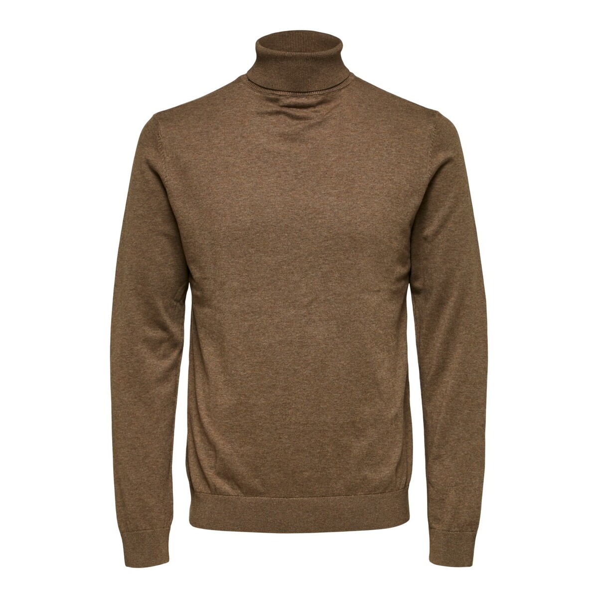 5714511870032 - - Rollkragenpullover in Braun-Neutral