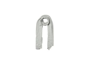 5714513346771 - PIECES Schal PCBENILLA LONG SCARF NOOS BC Light Grey Melange Unifarben Grau - Gr One Size