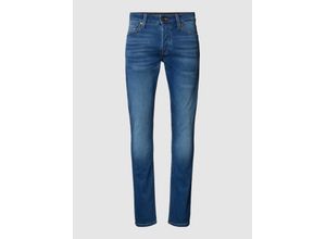 5714514557855 - Slim Fit Jeans in unifarbenem Design Modell GLENN