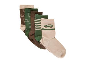 5714625293635 - - Socken MULTI PATTERN 5er-Pack in braun grün Gr35-38