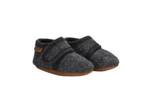 5714625401733 - - Klett-Krabbelschuhe MOBIL aus Wolle in dark grey melange Gr27 28 5714625401733 - - Klett-Krabbelschuhe MOBIL aus Wolle in dark grey melange Gr27 28