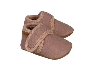 5714625401801 - - Klett-Krabbelschuhe MOBIL aus Wolle in bark Gr17 18