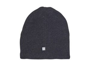 5714625455118 - - Strick-Beanie HELMET mit Wolle in blue graphite Gr48