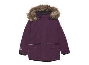 5714625506445 - Color Kids - Parka VINTER mit Kunstfellbesatz in potent purple Gr98