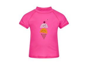 5714625577148 - Color Kids - Badeshirt ICE CREAM in sugar pink Gr80