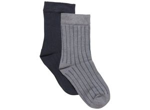 5714625615550 - - Socken BAMBOO 2er-Pack in sleet Gr23-26