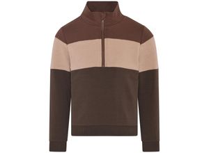 5714625858803 - En Fant - Sweat-Pullover TROIS in mokka Gr116