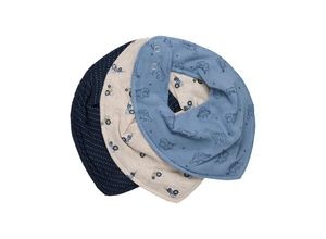 5714625998271 - FIXONI® - Dreieckstuch BANDANA BOY 3er Pack in dark navy