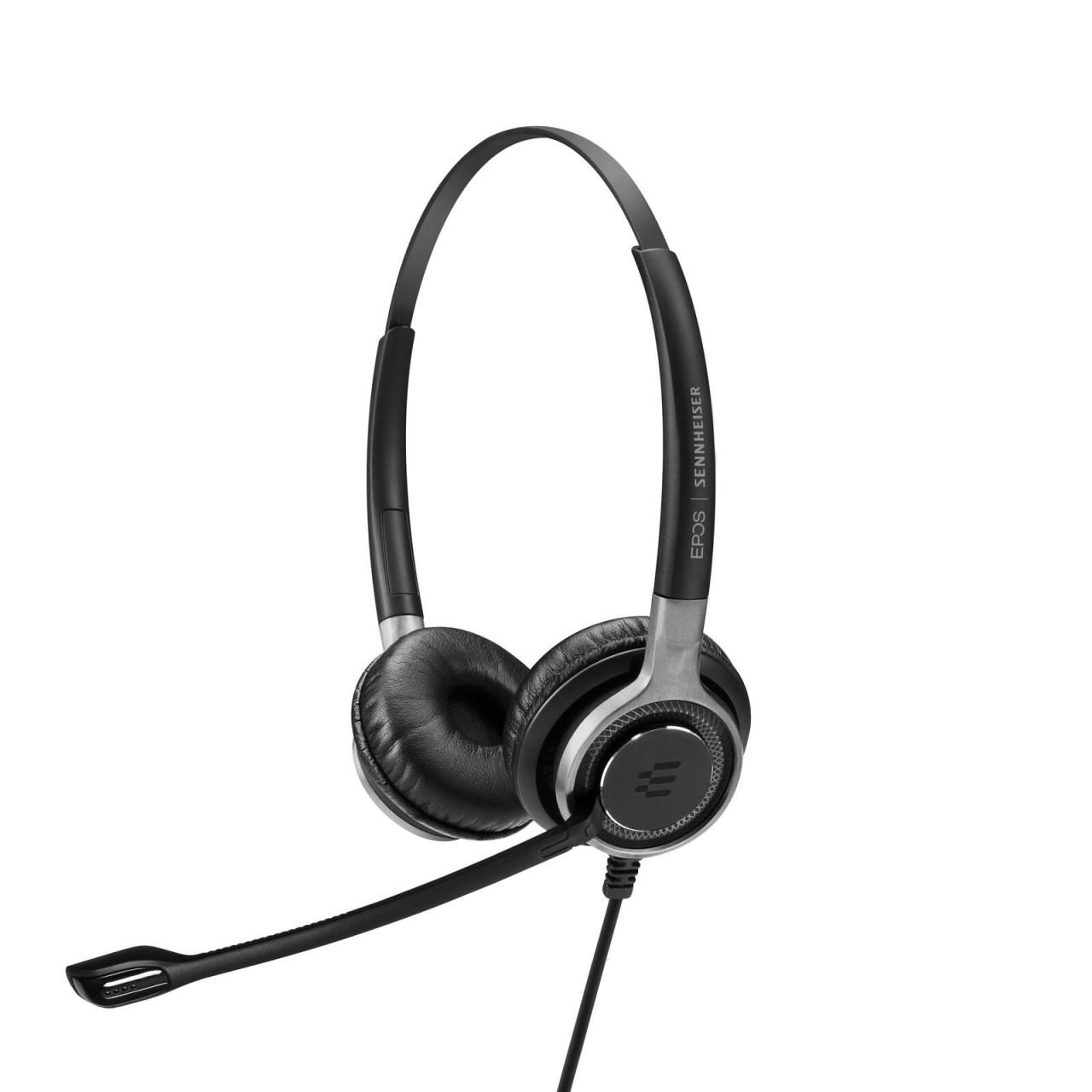 5714708003823 - EPOS I SENNHEISER IMPACT SC 668 - Century - Headset - On-Ear - kabelgebunden - Schwarz mit Silber