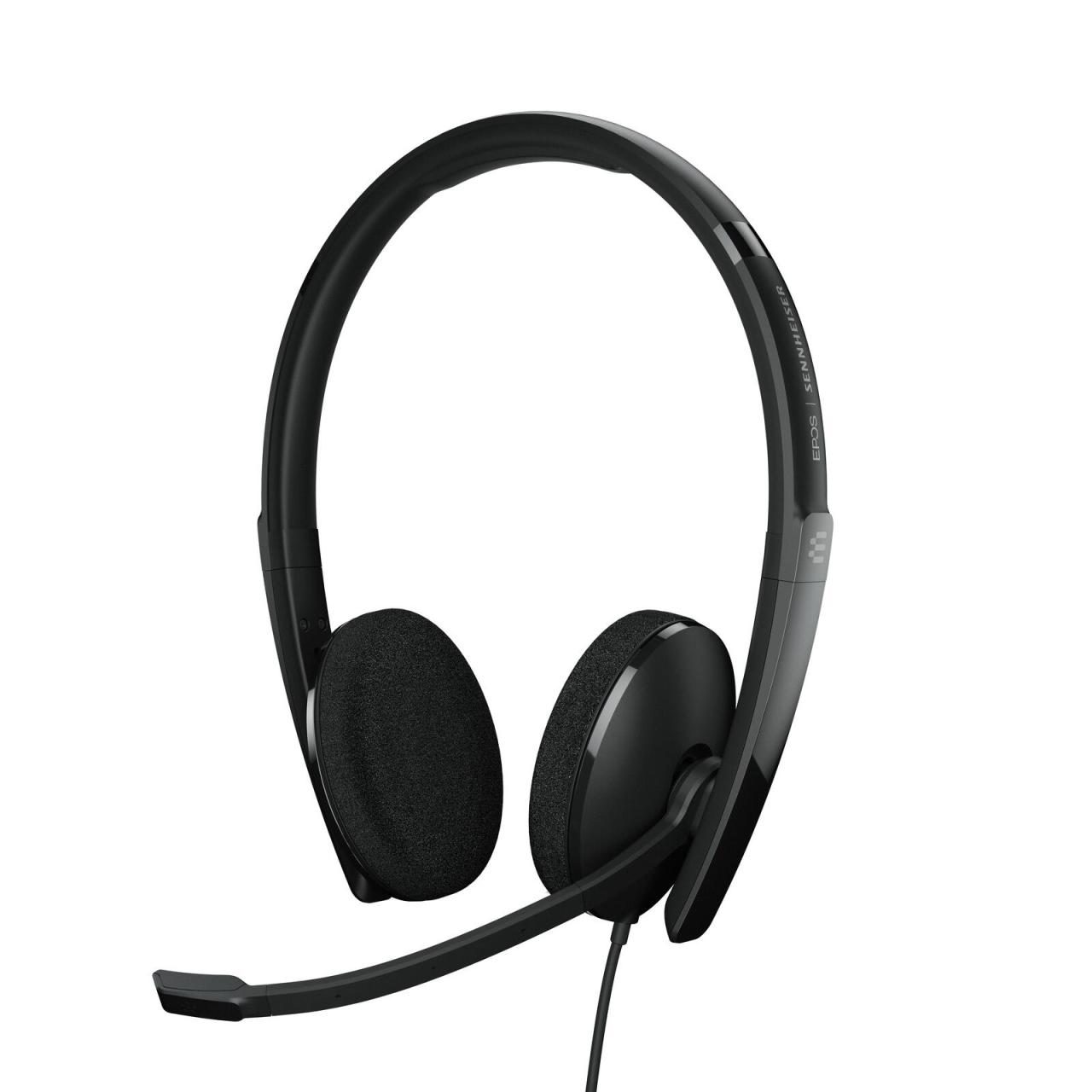 5714708007029 - EPOS EPOS-SENNHEISER Telefon On Ear Headset kabelgebunden Stereo Schwarz Noise Cancelling Lautstärkeregelung Mikrofon-Stummschaltung