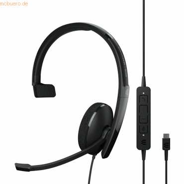 5714708007180 - EPOS EPOS-SENNHEISER Telefon On Ear Headset kabelgebunden Mono Schwarz Noise Cancelling Lautstärkeregelung Mikrofon-Stummschaltung