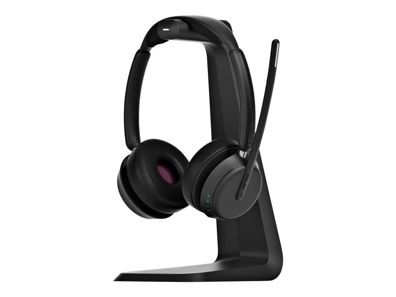 5714708009375 - EPOS Impact 1061 Stereo-Bluetooth-Headset Zertifiziert für Unified Communications inkl Ladestand Schwarz