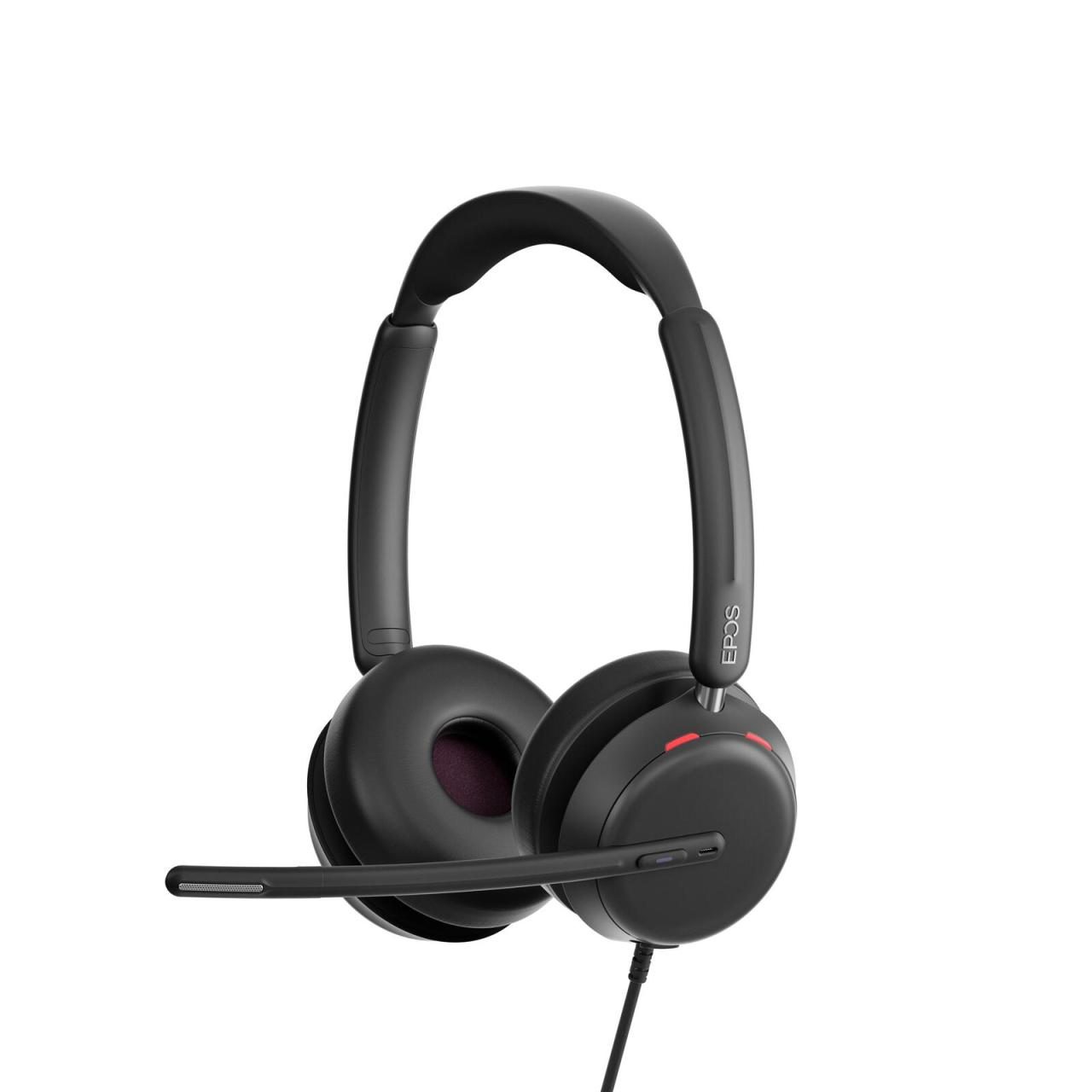 5714708009832 - EPOS IMPACT 860T - Headset - On-Ear - kabelgebunden - USB-C - Zertifiziert für Microsoft Teams