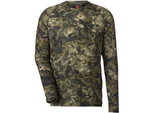 5714733549266 - Tarnshirt Langarm Active Camo InVis Green Gr xxl - Grün - Seeland