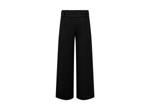 5714913454076 - JDY Stoffhose JDYGEGGO NEW LONG PANT JRS NOOS Black BLACK BUTTONS Unifarben Schwarz - Gr S x 30