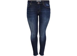 5714915943899 - ONLY CARMAKOMA Jeanshose Carwilly Five-Pocket für Damen blau 46 32