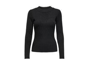 5714916230158 - JDY Rundhalspullover JDYKATE L S PULLOVER KNT Black Unifarben Schwarz - Gr XS