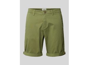 5714919878159 - Regular Fit Bermudas in unifarbenem Design Modell BOWIE