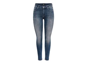 5714921917358 - ONLY Skinny Jeans ONLBLUSH MID SK ANK RW REA422 NOOS Special Blue Grey Denim Unifarben Blau - Gr M x 32