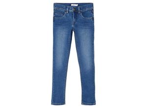 5714926790680 - - Jeans-Hose NKMSILAS DNMTAX 2467 Slim Fit in medium blue Gr152