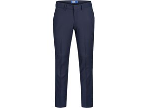 5714926883818 - ORIGINALS by JACK & JONES Anzughose Wollanteil Reißverschluss für Kinder blau 152