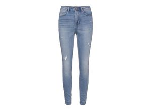 5714927020519 - VERO MODA Skinny Jeans Sophia Light Blue Denim Unifarben Blau - Gr XS x 32