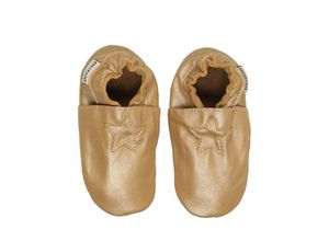 5714999019213 - - Krabbelschuhe STAR in gold Gr23