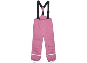 5714999188070 - - Schneehose GO SOLID mit Hosenträgern in mauve Gr104