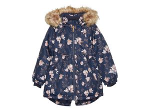 5714999219200 - - Schneejacke FLOWERS mit Kunstfellbesatz in parisian night Gr92