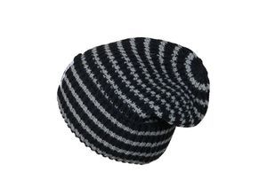 5714999224358 - Color Kids - Strick-Beanie STRIBE in total eclipse Gr50