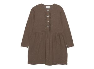 5714999293040 - En Fant - Langarm-Kleid GLITTER in chocolate chip Gr134