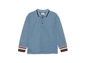 5714999294306 - En Fant - Langarm-Poloshirt AIR in windward blue Gr110