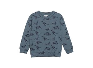 5714999334514 - - Sweatshirt DINOS AOP in petrol Gr104