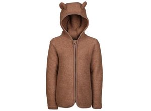 5714999357506 - - Wollfleece-Jacke JACKIE in caramel cafe Gr80 86