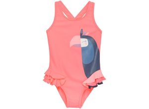 5714999365242 - Color Kids - Badeanzug COCKATOO in neon coral Gr104