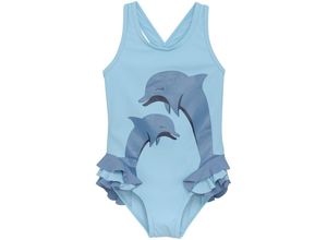 5714999365532 - Color Kids - Badeanzug JUMPING DOLPHINS in cerulean Gr116