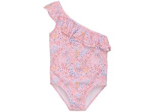 5714999368021 - Color Kids - Badeanzug FLORET ONE SHOULDER in cherry blossom Gr104