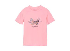 5714999370604 - Color Kids - Badeshirt LOVE MATTERS in salmon rose Gr104