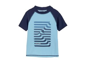 5714999370789 - Color Kids - Badeshirt SURF WAY OF LIFE in cerulean Gr104