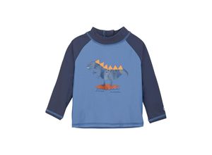 5714999376446 - Color Kids - Langarm-Badeshirt SURFING DINO in coronet blue Gr80