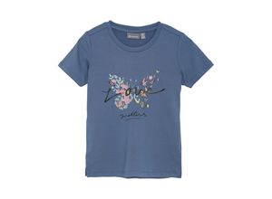 5714999394099 - Color Kids - T-Shirt LOVE MATTERS in vintage indigo Gr104