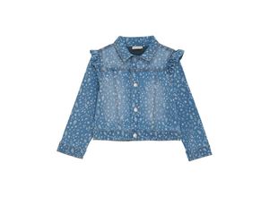 5714999463474 - - Jeansjacke FLOWERS in china blue Gr110
