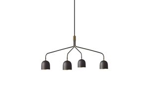 5715010562794 - GUBI Kronleuchter Howard 4-flammig 134x103 cm gunmetal